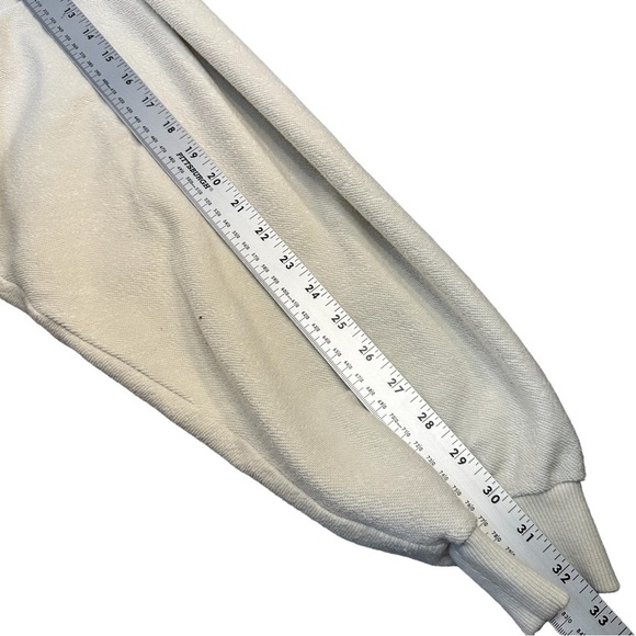 Fairplay Terry Crew Neck Ivory Sweatshirt Mens Size XL Extra Large - Picture 5 of 7